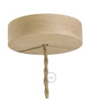 Wooden Ceiling Canopy Kit - for Pendant Light Cable