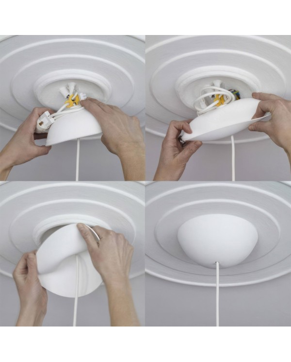 Cable Cup® silicone ceiling rose kit