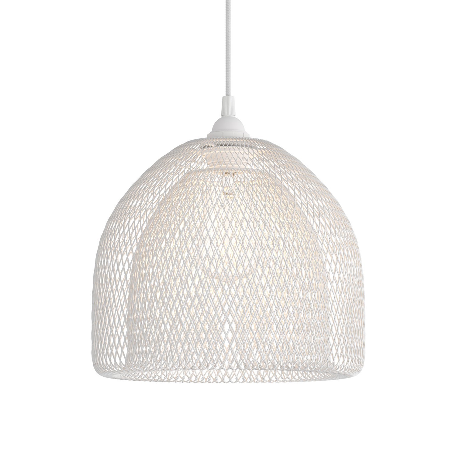 XL Ghostbell Wire Mesh Pendant Shade | Socket Cover | Oversized Design