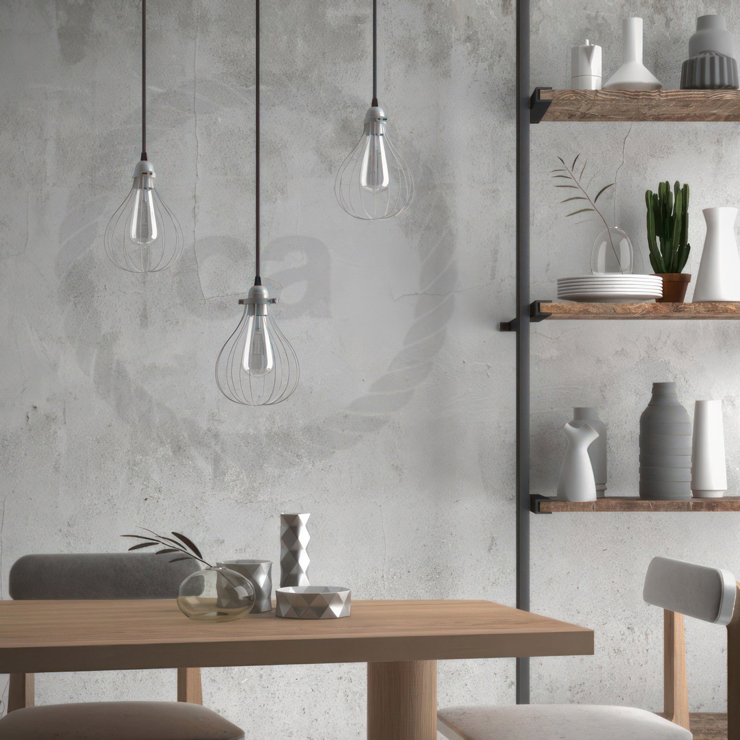 Drop Style Metal Pendant Shade | Modern Minimalist Design