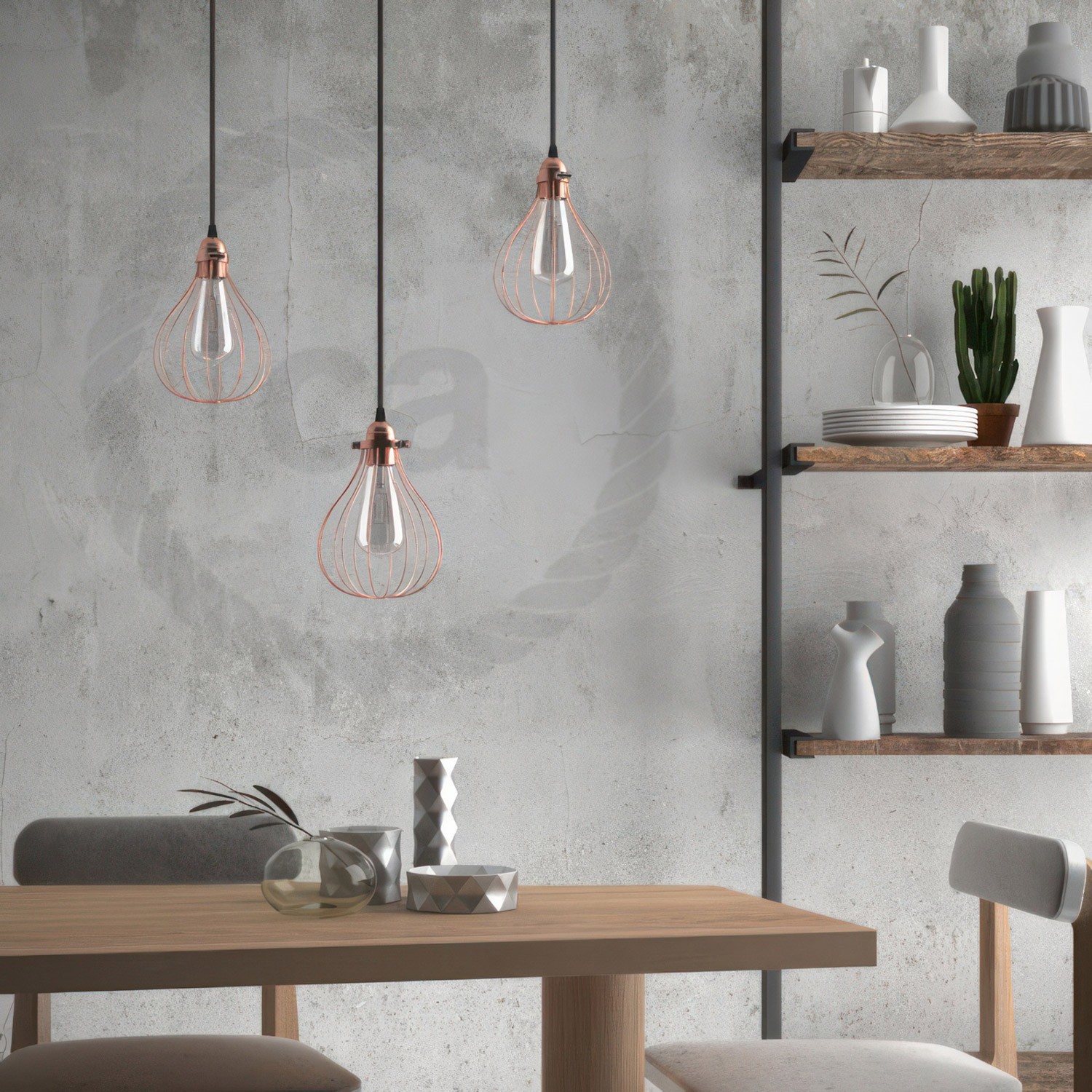 Drop Style Metal Pendant Shade | Modern Minimalist Design