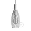 Magnum Bottle Mesh Cage Pendant Shade | Artisan Metalwork