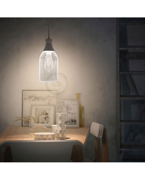 Jéroboam Bottle Mesh Cage Pendant Shade | Unique Design