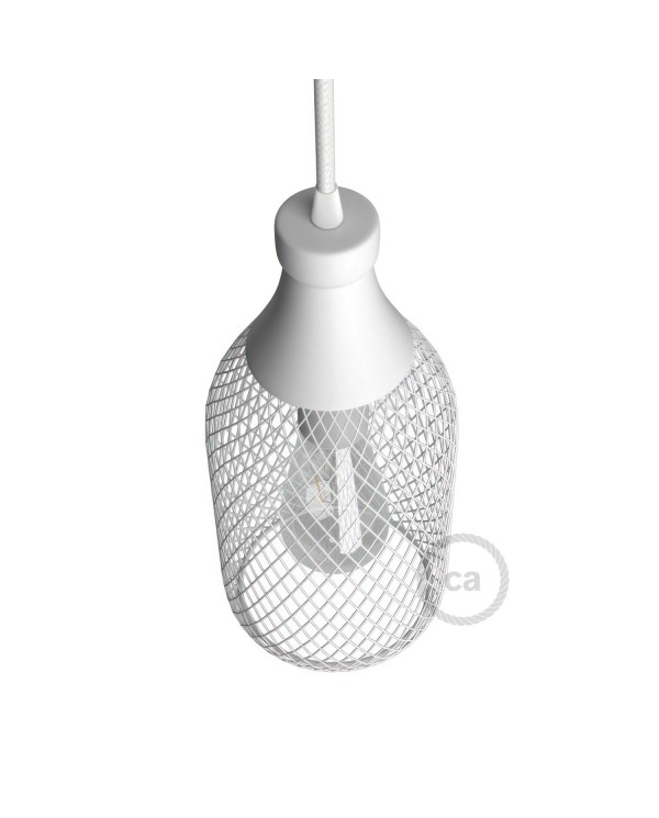 Jéroboam Bottle Mesh Cage Pendant Shade | Unique Design