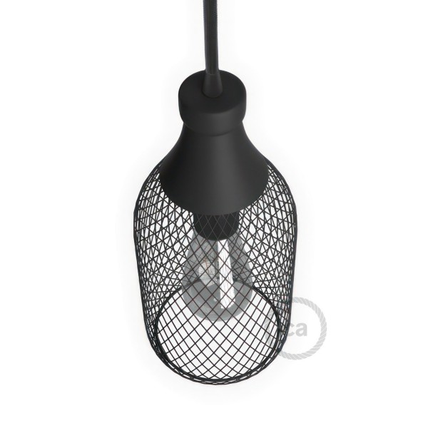 Jéroboam Bottle Mesh Cage Pendant Shade | Unique Design