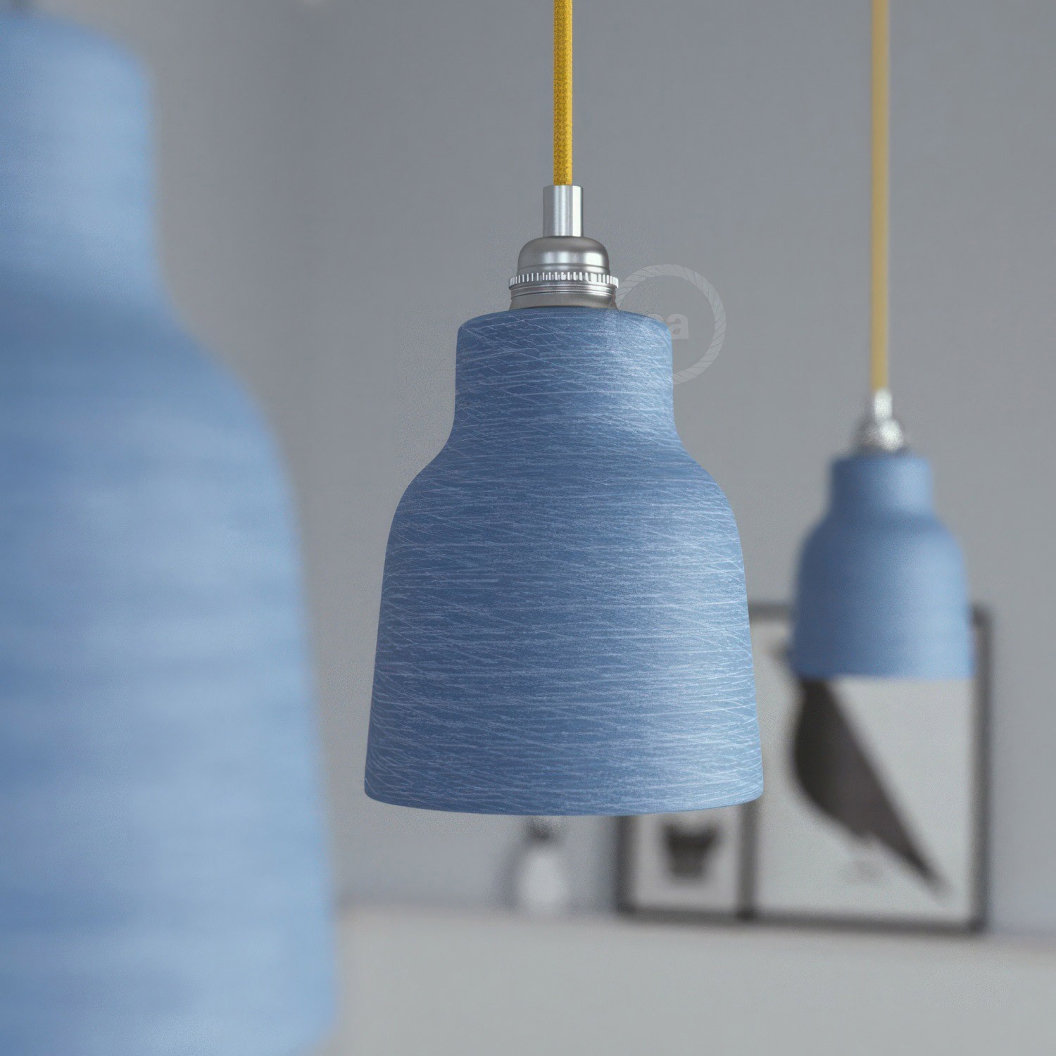 The Materia Collection | Short Pendant Lamp Shade | Artisan Design