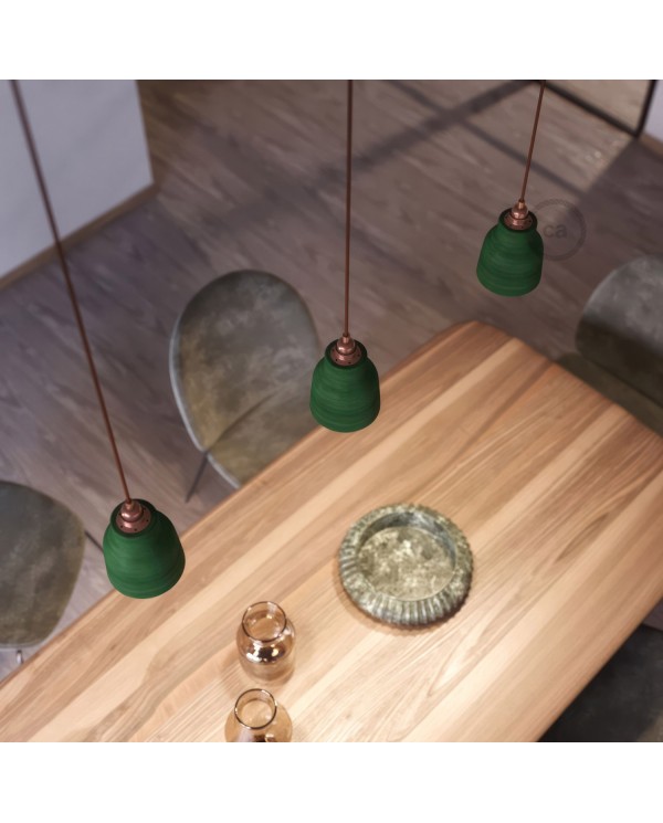 The Materia Collection | Short Pendant Lamp Shade | Artisan Design