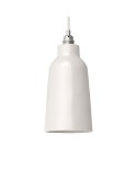 The Materia Collection | Tall Pendant Lamp Shade | Sleek Finish