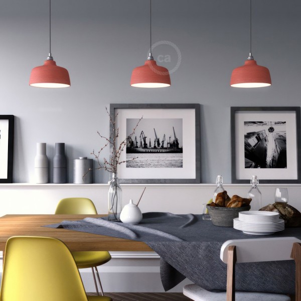 The Materia Collection | Bowl Pendant Lamp Shade | Designer Look