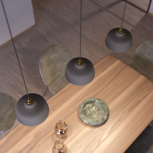 The Materia Collection | Bowl Pendant Lamp Shade | Designer Look