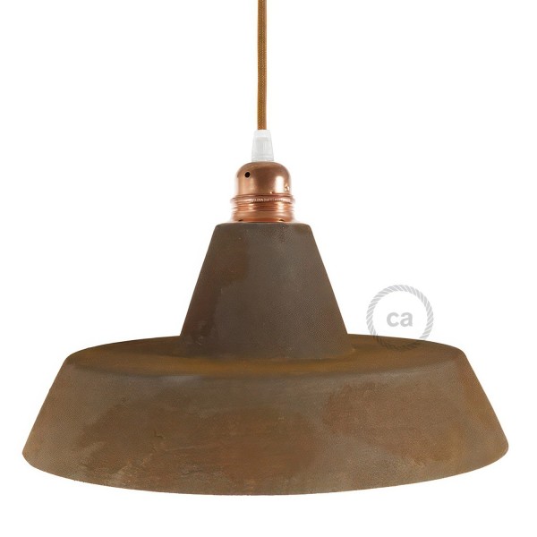 Industrial Ceramic Pendant Lamp Shade | Handmade in Italy