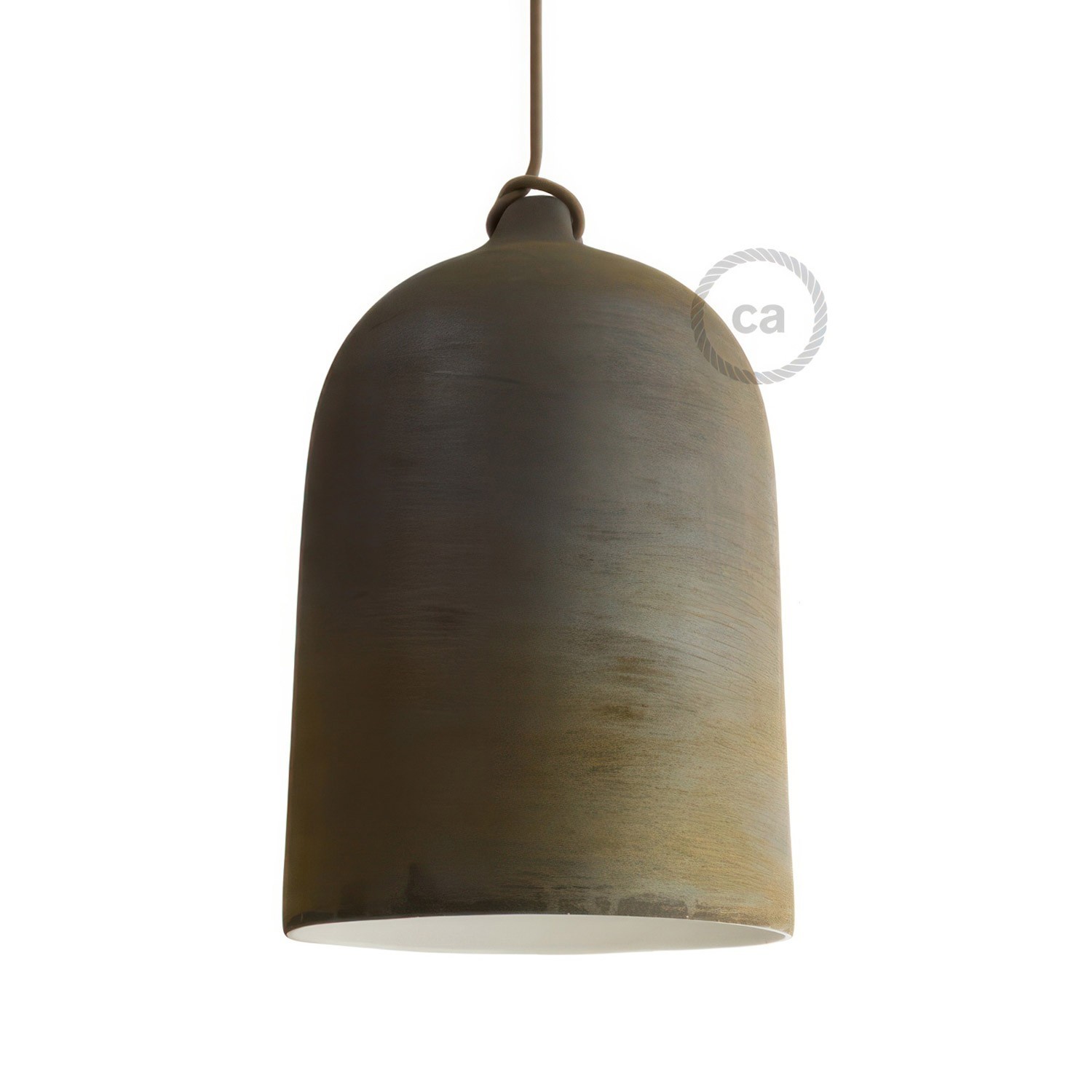 Bell XL Ceramic Pendant Shade | Artisan Craft | Made in Italy