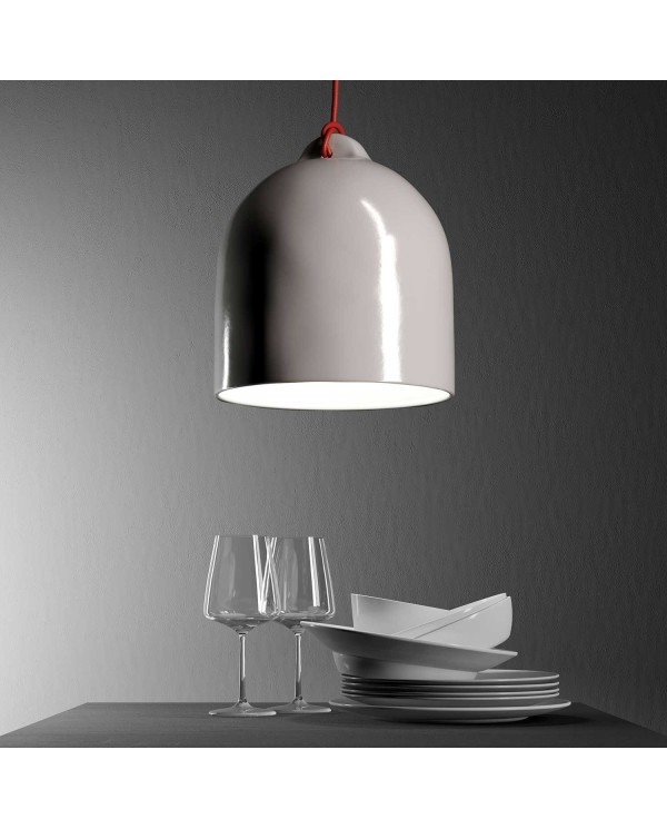 Bell M Ceramic Pendant Shade | Made in Italy | Modern Design