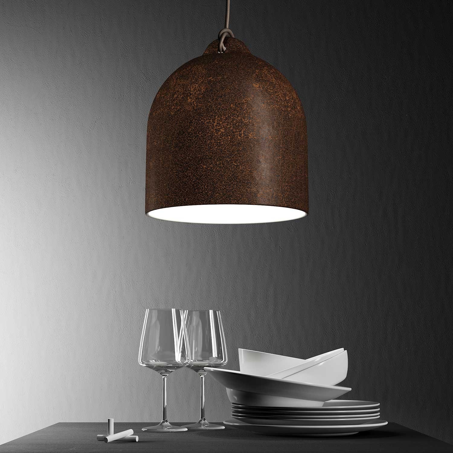 Bell M Ceramic Pendant Shade | Made in Italy | Modern Design