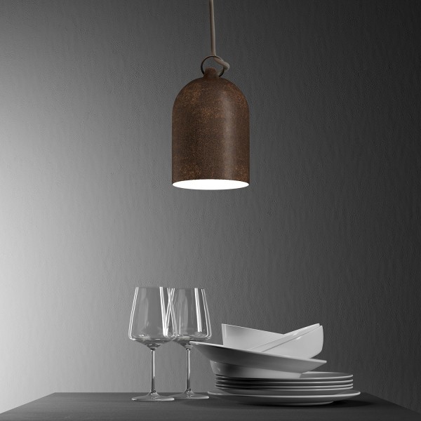 Mini Bell XS Ceramic Pendant Shade | Handmade in Italy