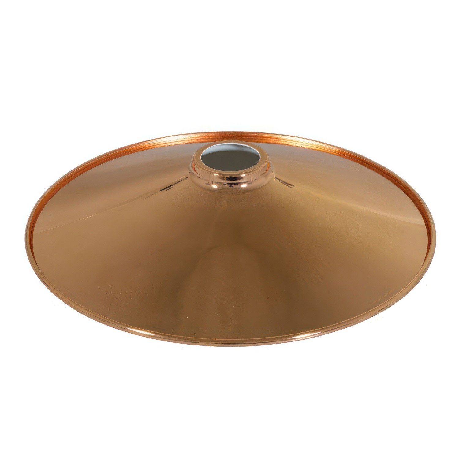 Swing Metal Lamp Shade with Polished Finish & E26 Socket