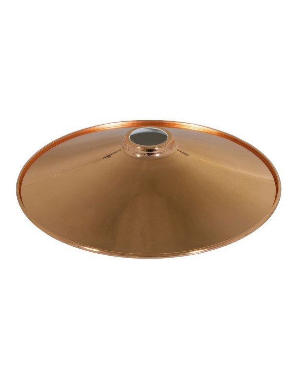 Swing Metal Lamp Shade with Polished Finish & E26 Socket