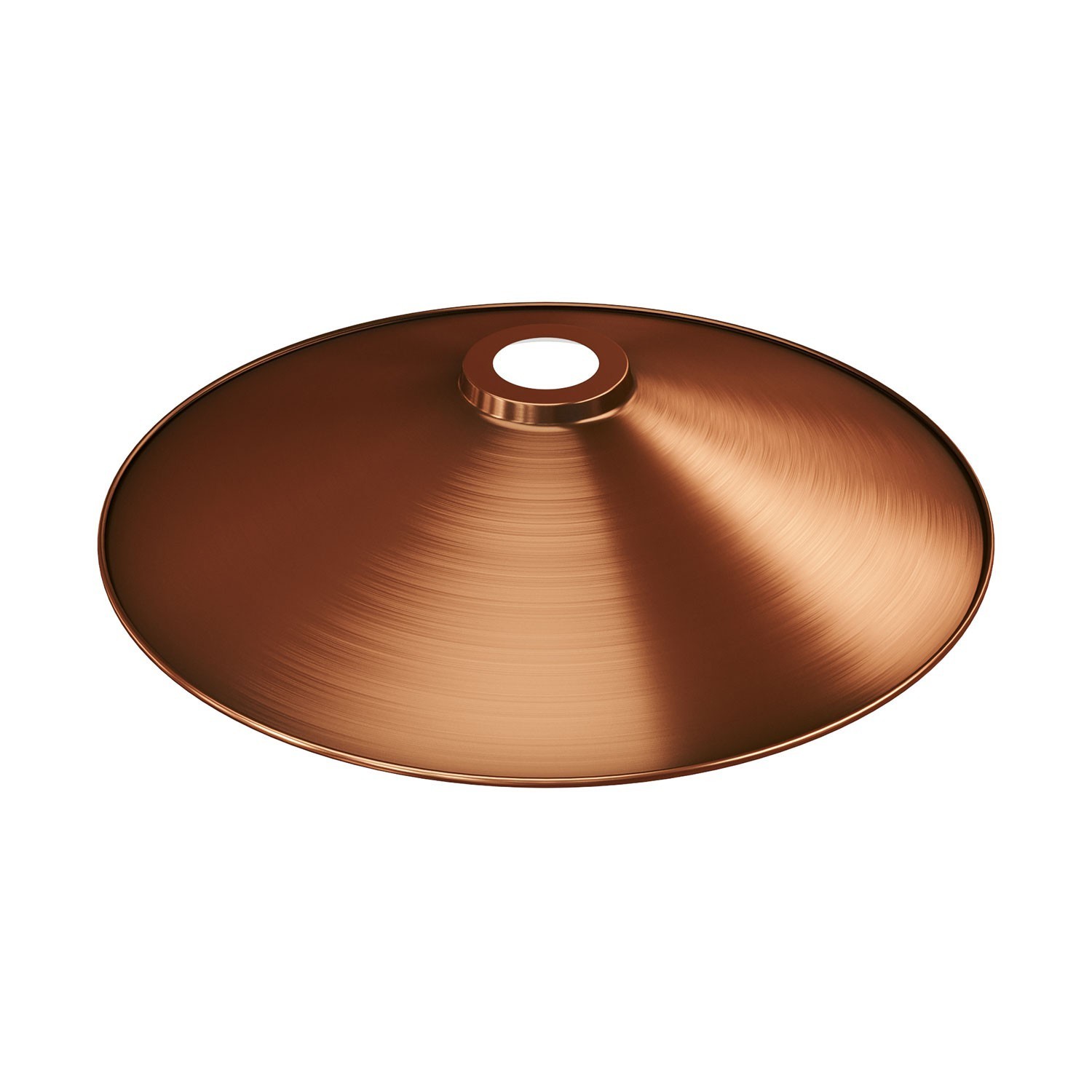 Swing Metal Lamp Shade with Polished Finish & E26 Socket