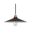 Swing Metal Lamp Shade with Polished Finish & E26 Socket