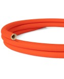 Creative-Tube flexible conduit, Solid Color Fluo Orange RF15 fabric covering, diameter 20 mm