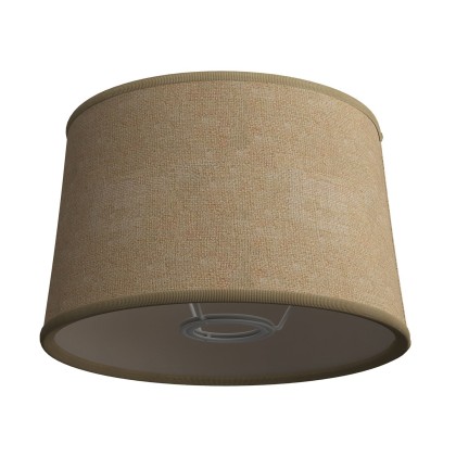 Athena Table Lamp Shade with E26 Socket | Italian Craftsmanship - Natural Jute