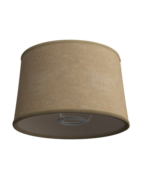 Athena lampshade with socket E26 for table lamp - Made in Italy