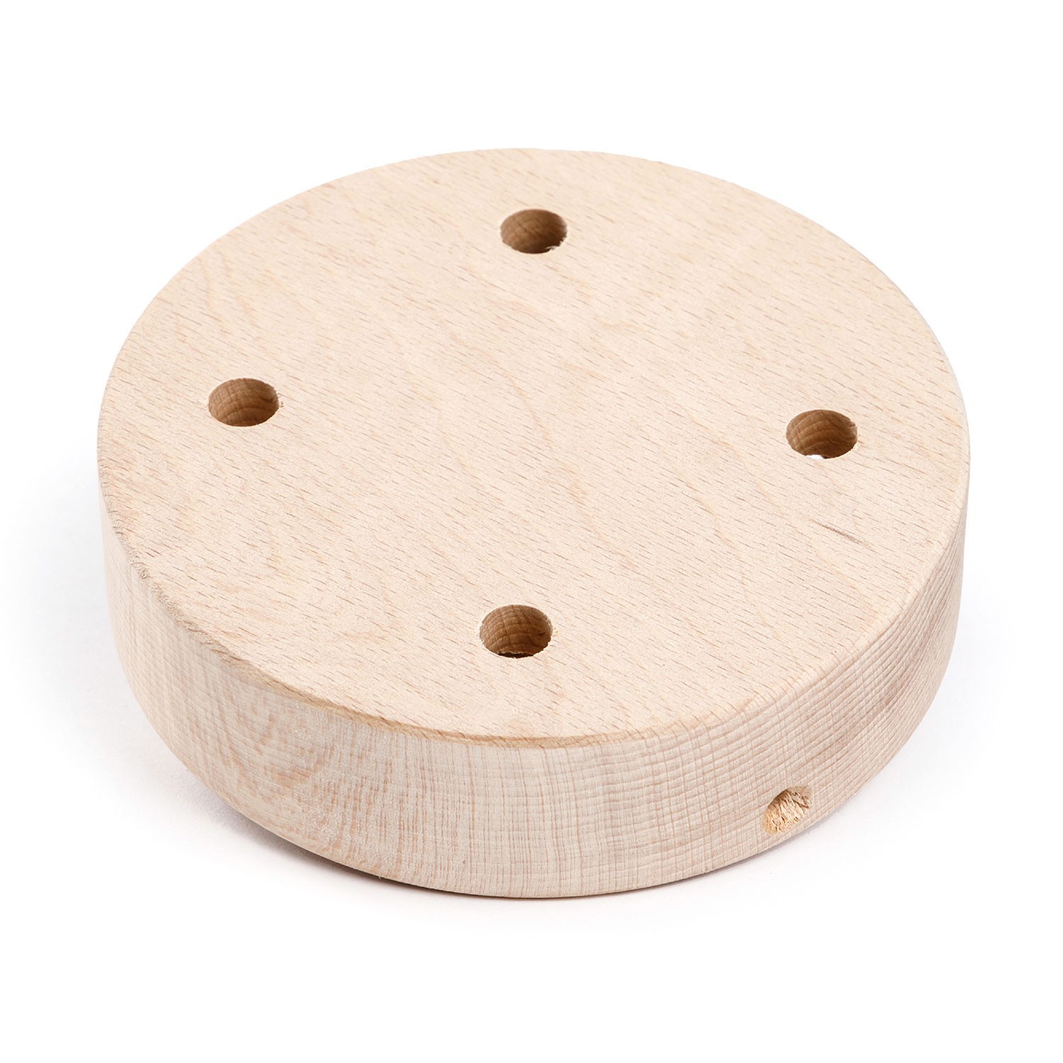 Cylindrical wooden 4-hole canopy Kit