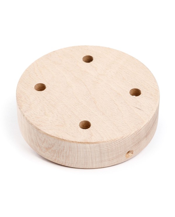 Cylindrical wooden 4-hole canopy Kit