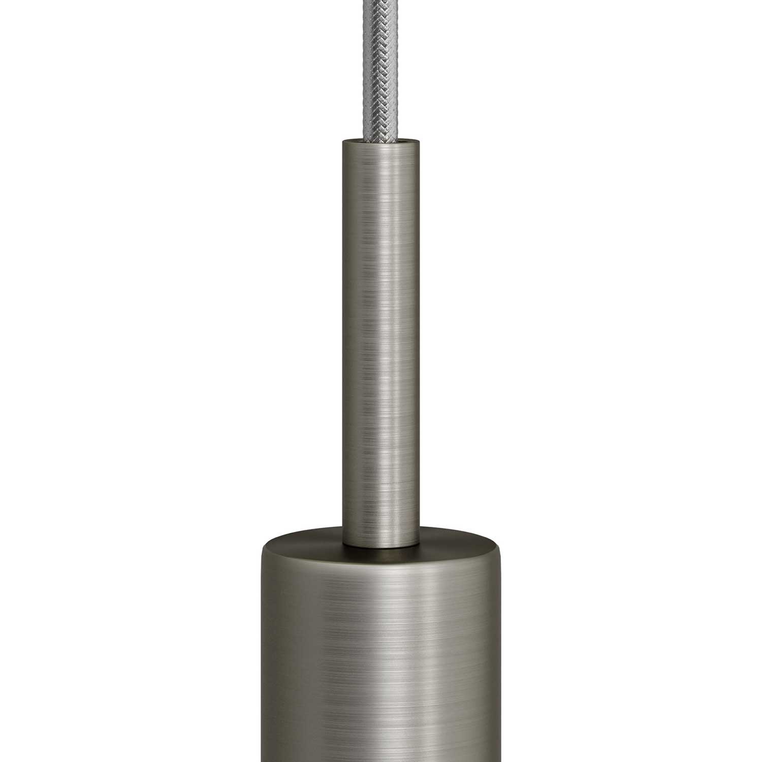 7 cm long Round Metal Strain Relief