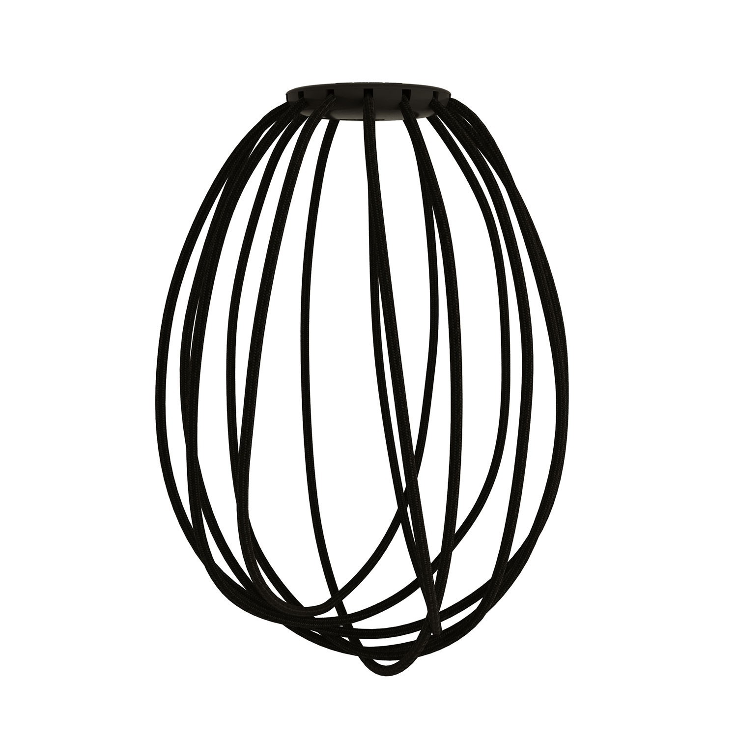 Black Cablò Pendant Lamp Shade | 39.37 Inches | Minimalist Design