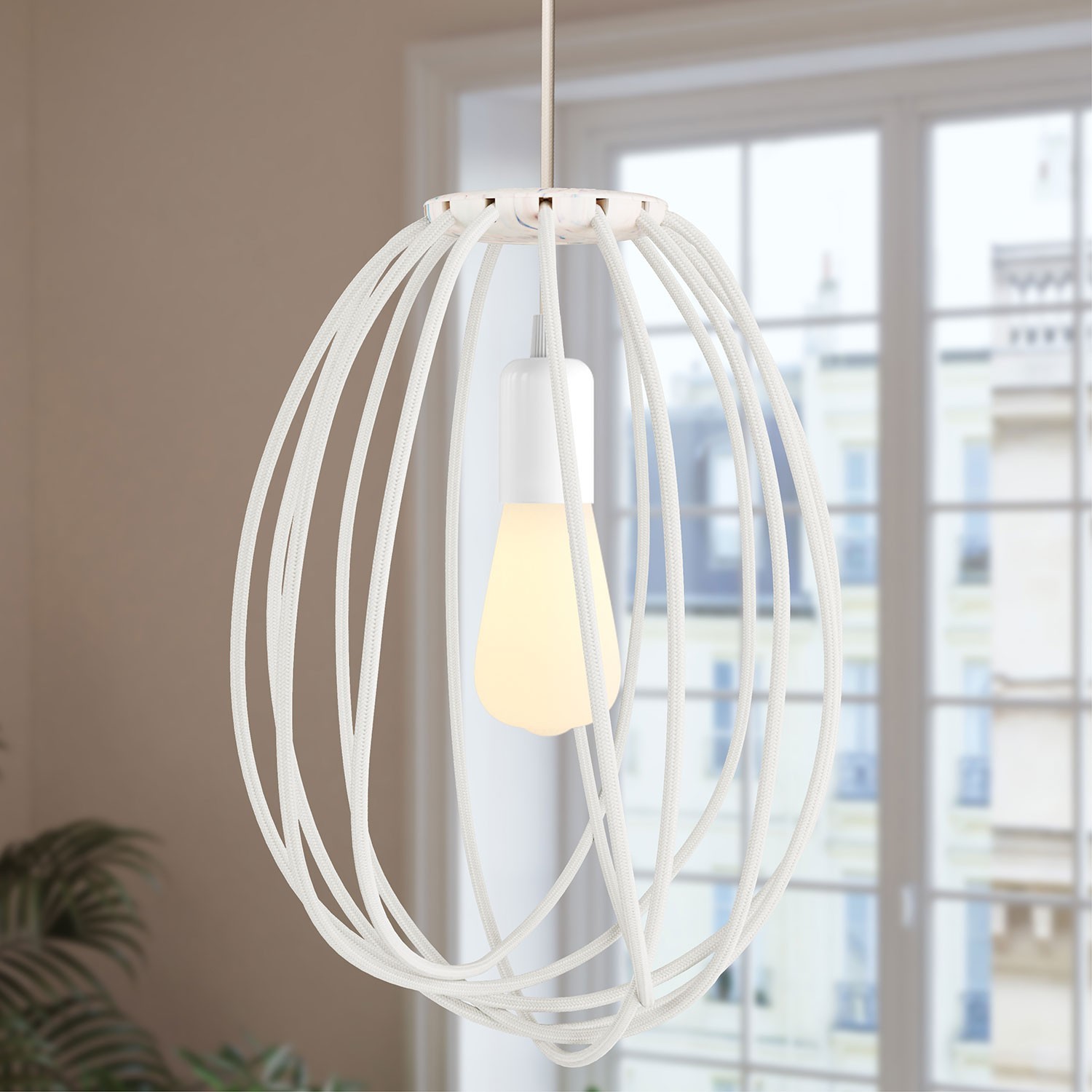 Multicolored Cablò Pendant Lamp Shade | 39.37 Inches | Eco-Friendly Lighting