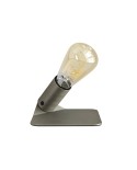 SI! 5V Table lamp with ST64 light bulb and metallic base