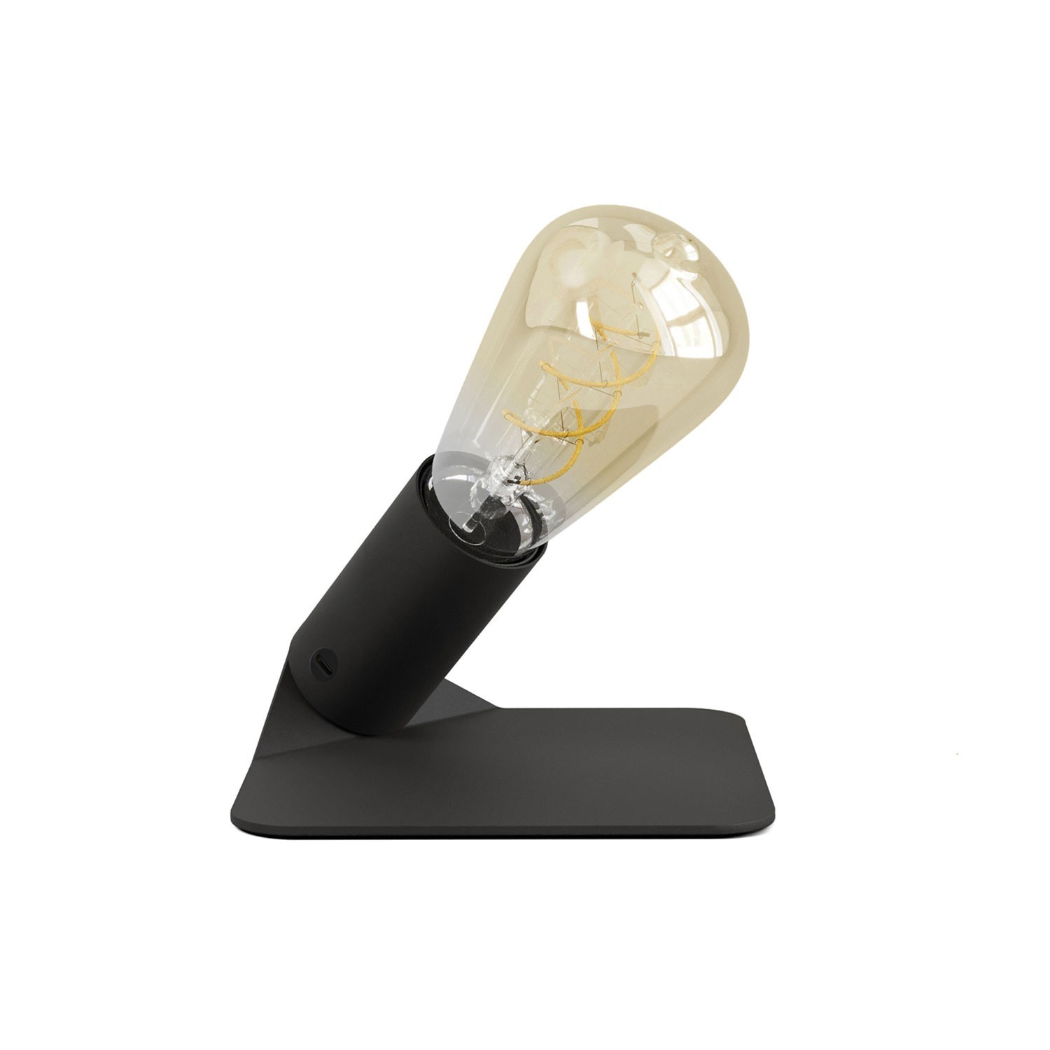 SI! 5V Table lamp with ST64 light bulb and metallic base