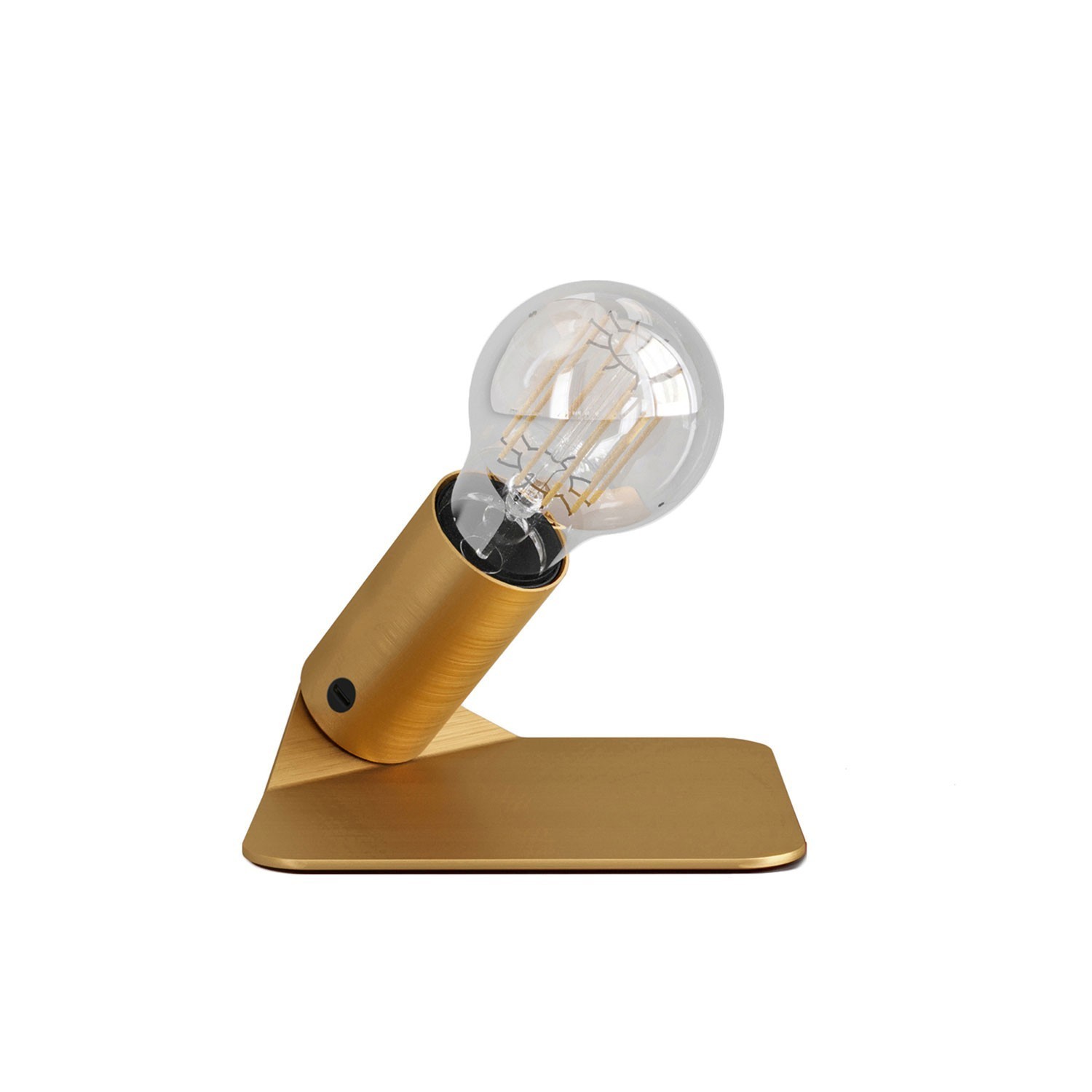 SI! 5V Table lamp with A60 light bulb and metallic base