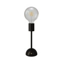 Portable and rechargeable Cabless02 Lamp with G125 Globe light bulb