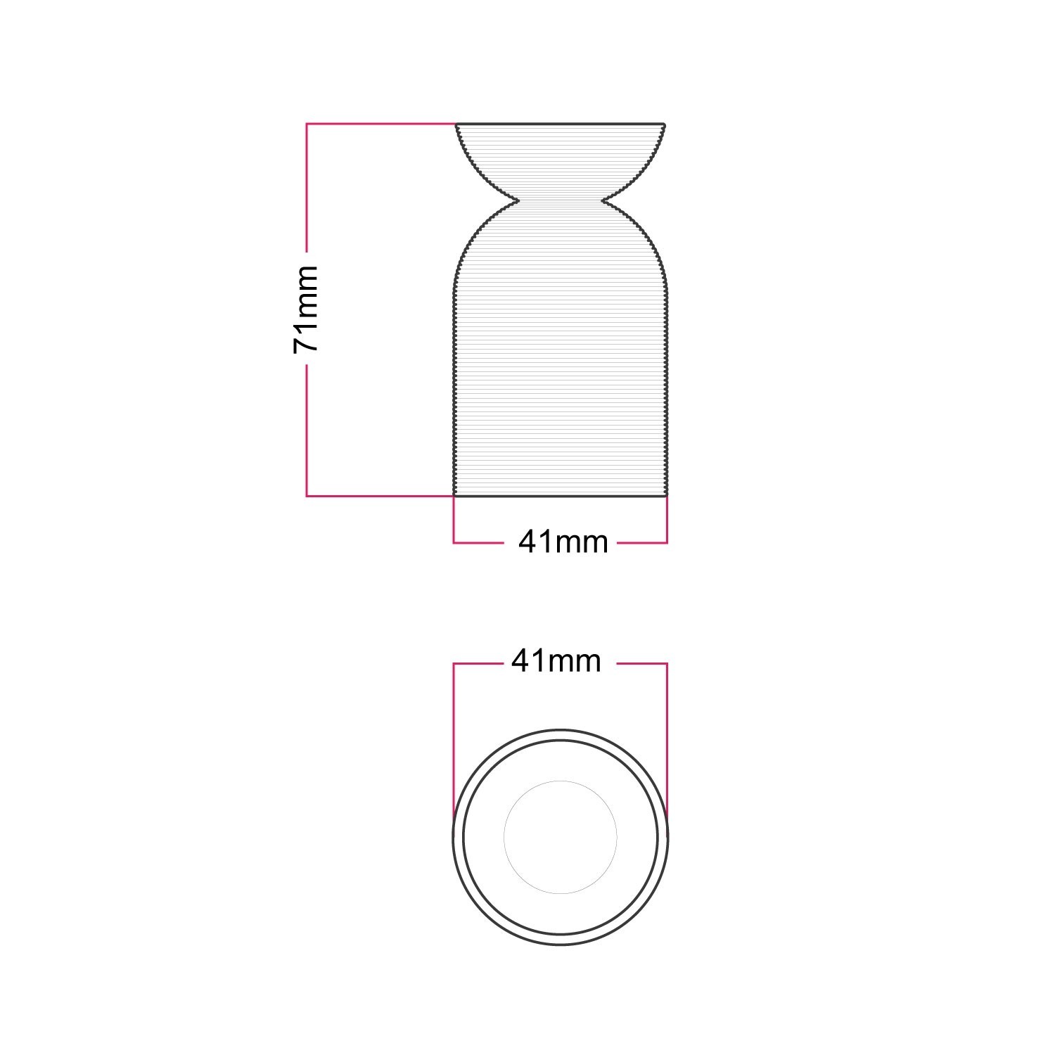 E26 socket kit in recycled plastic from 3D printing