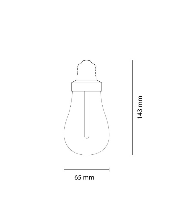 LED Light Bulb Plumen 002 6,5W 560Lm E26 2200K Dimmable