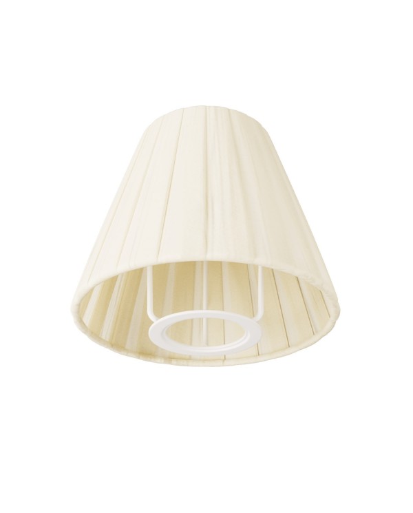 Impero Mini Lamp Shade with E26 Socket | For Wall or Table Fixtures | Made in Italy