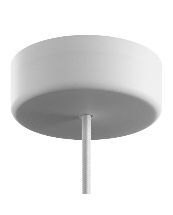 EIVA Cylindrical ceiling canopy kit suitable for wet locations - in soft touch silicone