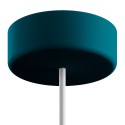 EIVA Cylindrical ceiling canopy kit suitable for wet locations - in soft touch silicone