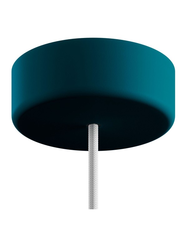 EIVA Cylindrical ceiling canopy kit suitable for wet locations - in soft touch silicone