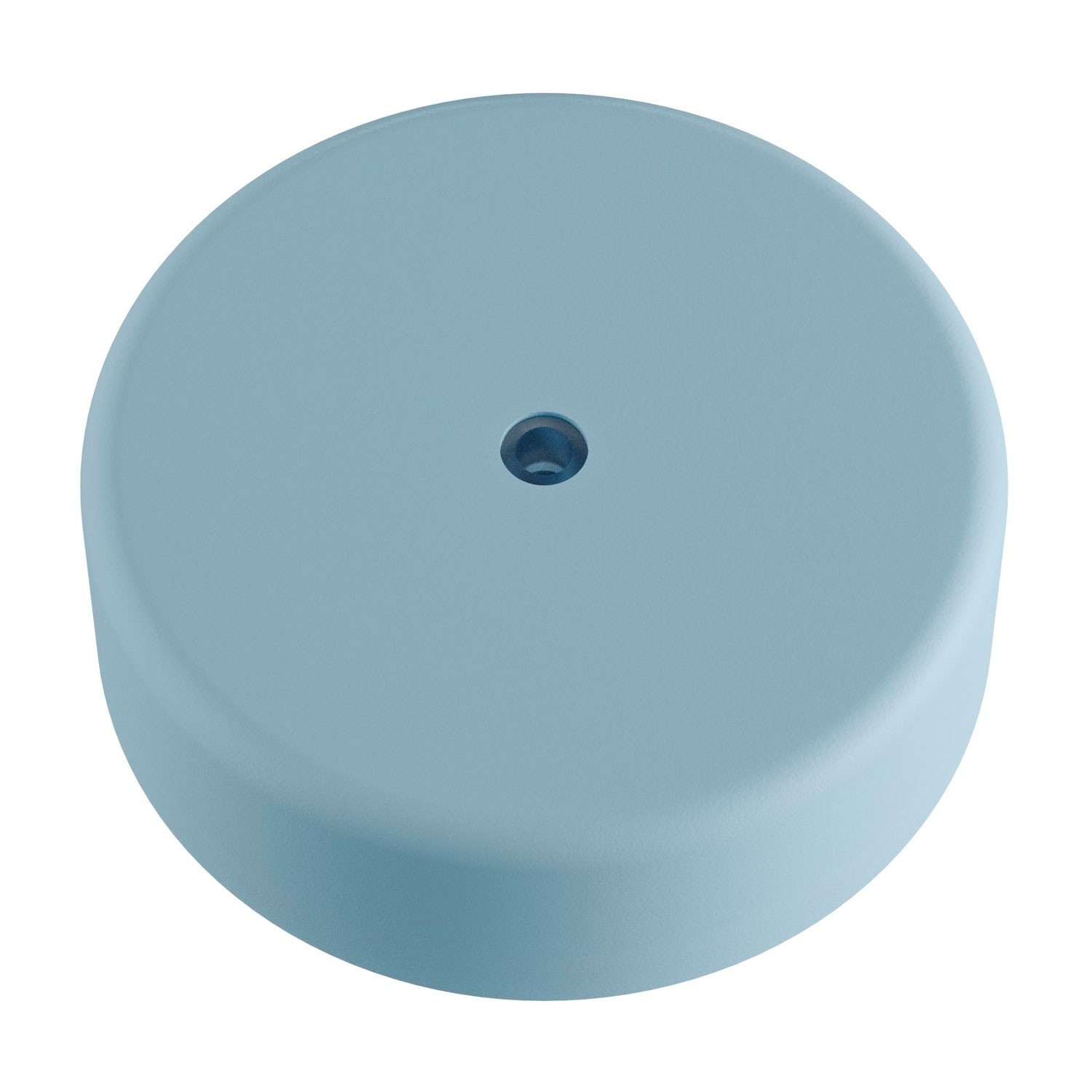 EIVA Cylindrical ceiling canopy kit suitable for wet locations - in soft touch silicone