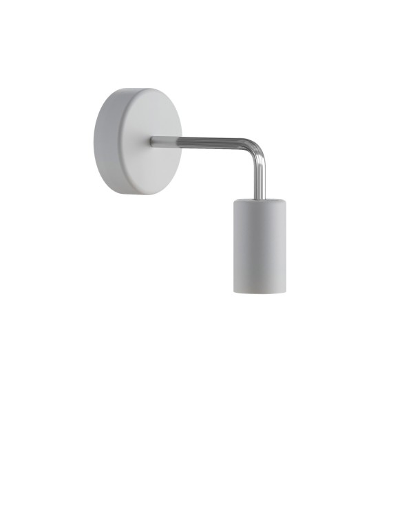 Fermaluce EIVA ELEGANT with L-shaped extension, ceiling canopy and socket for wet locations