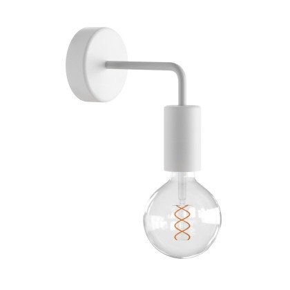 Fermaluce EIVA ELEGANT with L-shaped extension, ceiling canopy and socket for wet locations