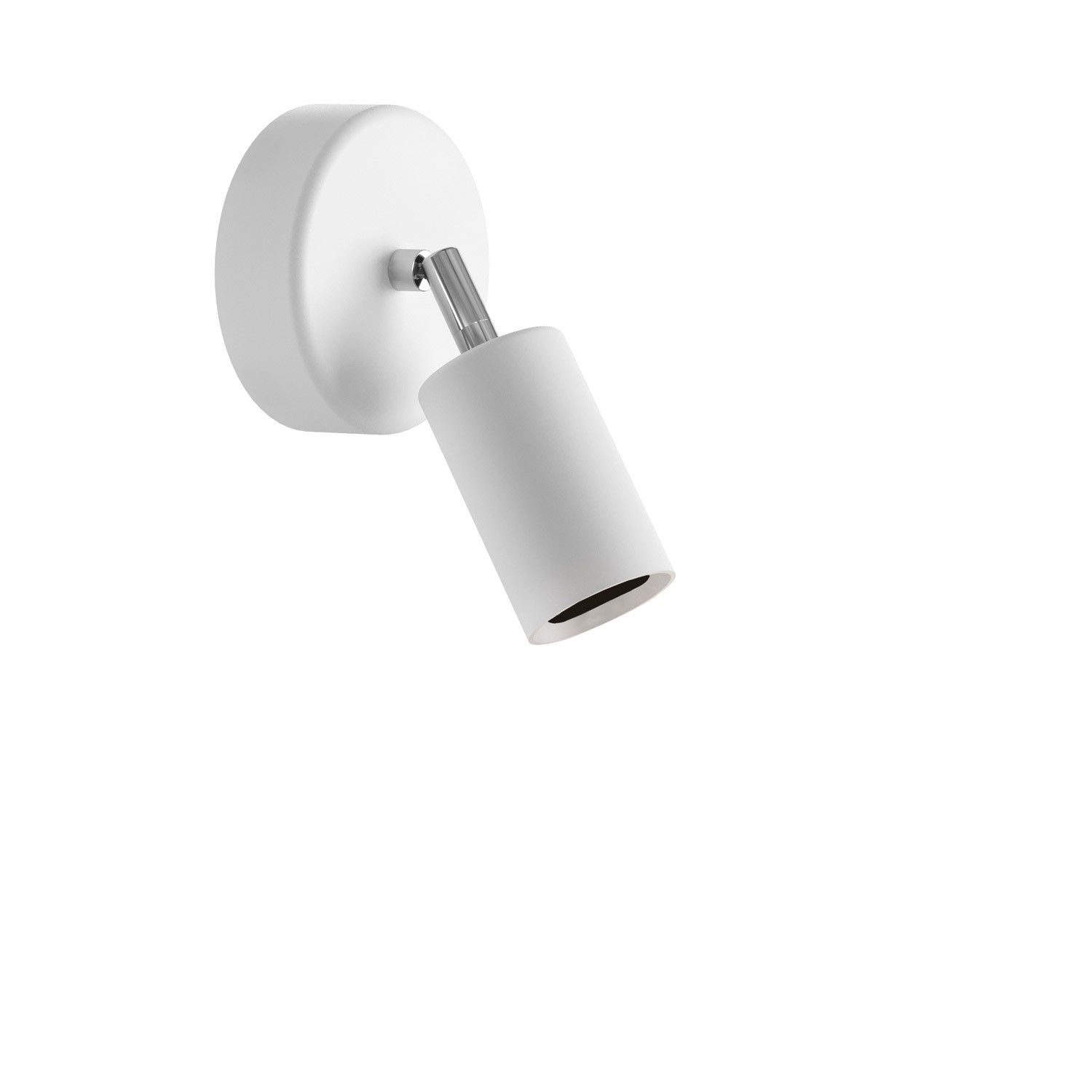 Fermaluce EIVA ELEGANT with adjustable joint, ceiling canopy and socket for wet locations