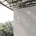 EIVA Outdoor pendant lamp for lampshade with 16,4ft textile cable, decentralizer, ceiling canopy and socket for wet locations