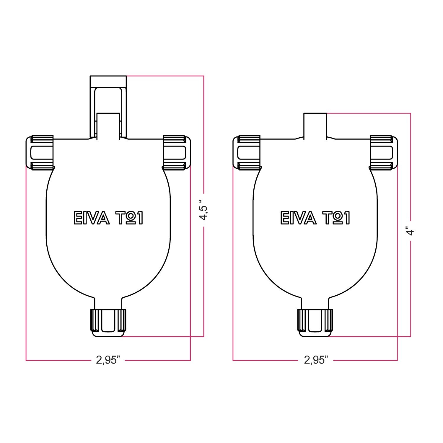 EIVA-3, 3-way snap-in joint suitable for wet locations