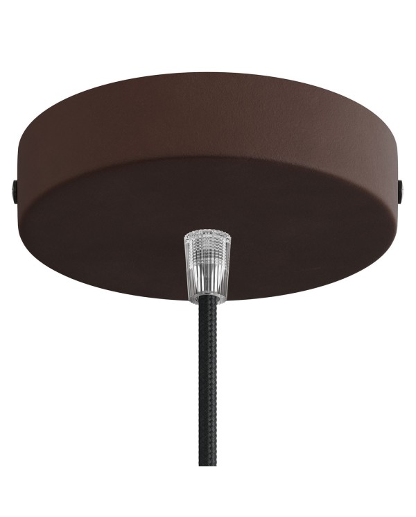 Classic 1-hole Round Metal Ceiling Canopy Kit