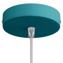 Classic 1-hole Round Metal Ceiling Canopy Kit