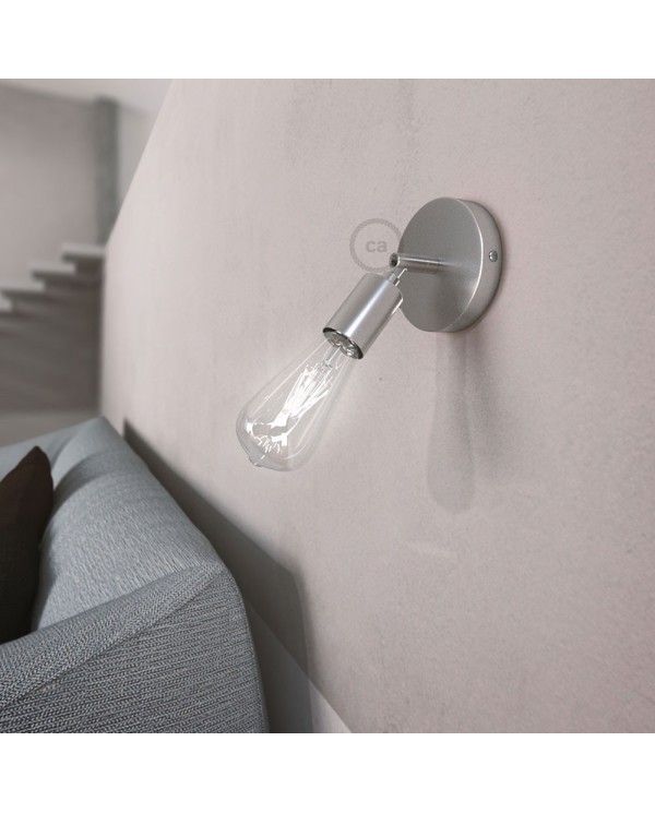 Fermaluce Metal 90°, the adjustable wall flush light